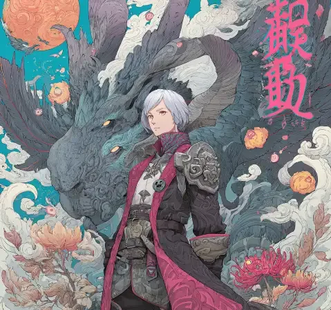 《深海电台》封面，海底城市与发光的广播塔
